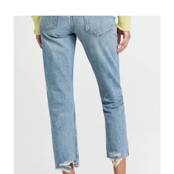 Agolde Riley Crop in Endless Organic 27 - Picture 9 of 9